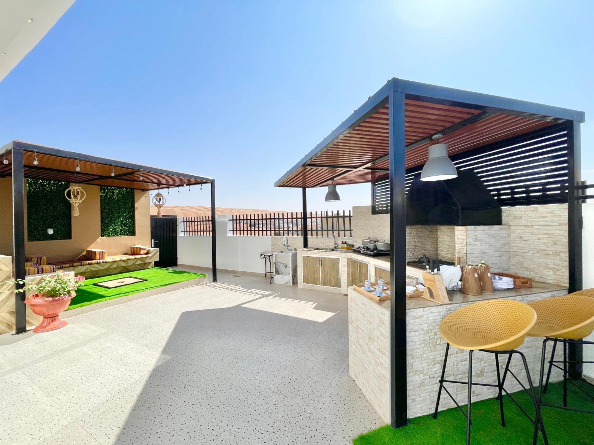 R61 Sunset Chalet Badīyah Exterior foto